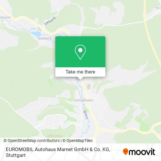 EUROMOBIL Autohaus Marnet GmbH & Co. KG map
