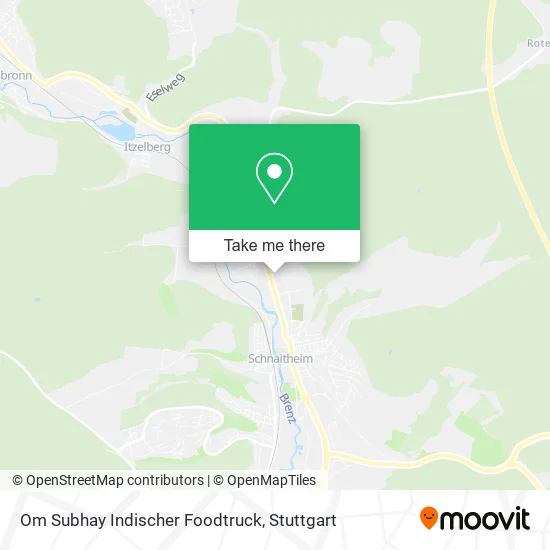 Карта Om Subhay Indischer Foodtruck