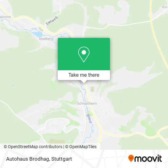 Карта Autohaus Brodhag