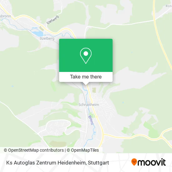 Карта Ks Autoglas Zentrum Heidenheim