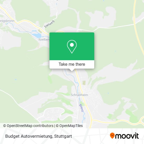 Карта Budget Autovermietung