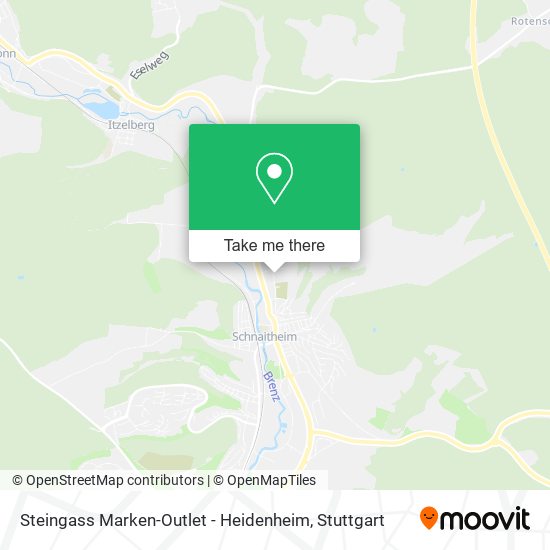 Steingass Marken-Outlet - Heidenheim map