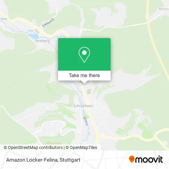 Карта Amazon Locker-Felina