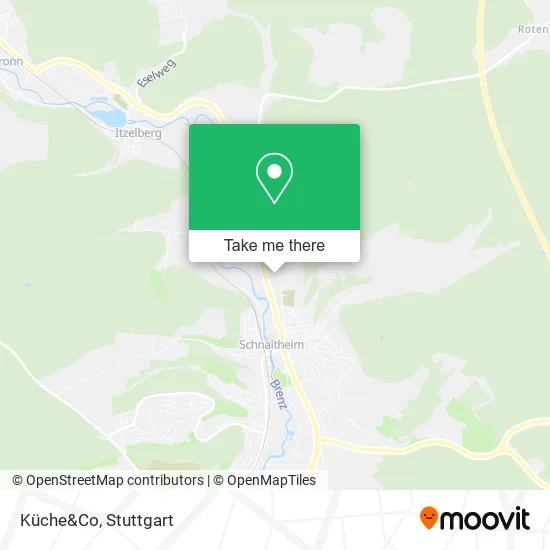 Карта Küche&Co