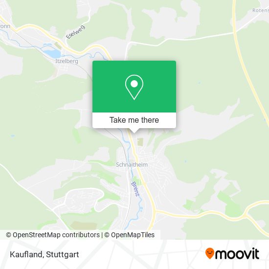 Kaufland map