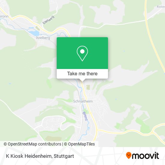 Карта K Kiosk Heidenheim