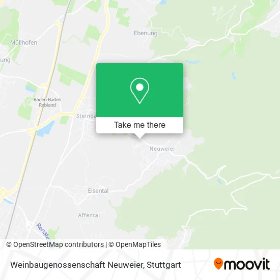 Карта Weinbaugenossenschaft Neuweier