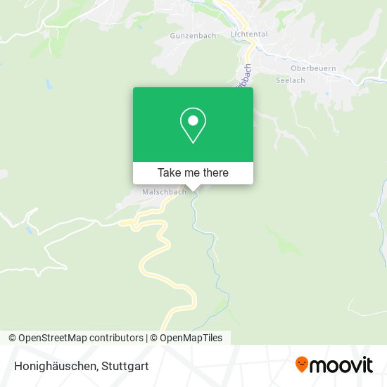 Карта Honighäuschen