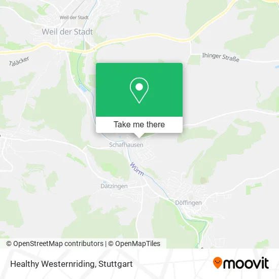 Карта Healthy Westernriding