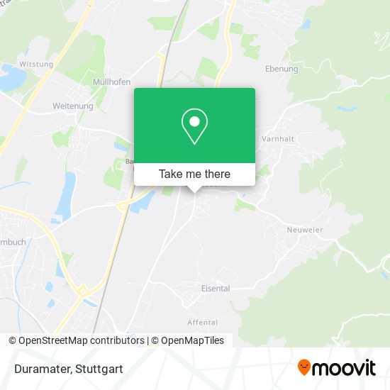 Карта Duramater