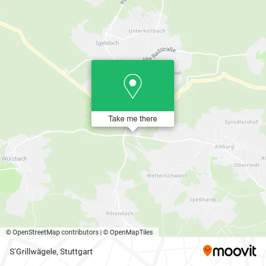 Карта S'Grillwägele
