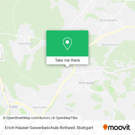 Карта Erich-Hauser-Gewerbeschule Rottweil