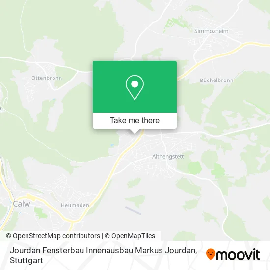 Карта Jourdan Fensterbau Innenausbau Markus Jourdan