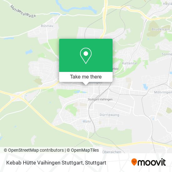 Kebab Hütte Vaihingen Stuttgart map