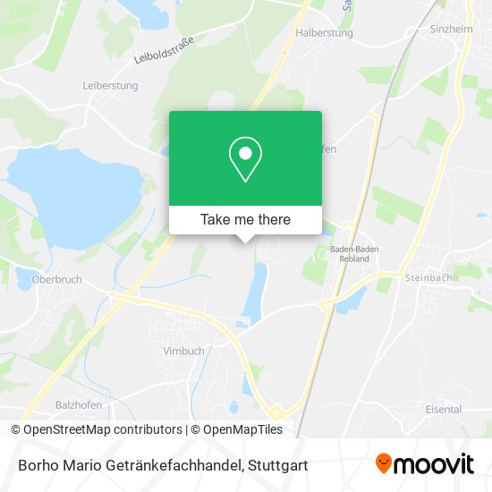 Borho Mario Getränkefachhandel map
