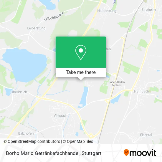 Карта Borho Mario Getränkefachhandel