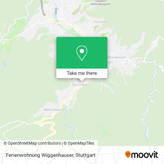 Ferienwohnung Wiggenhauser map