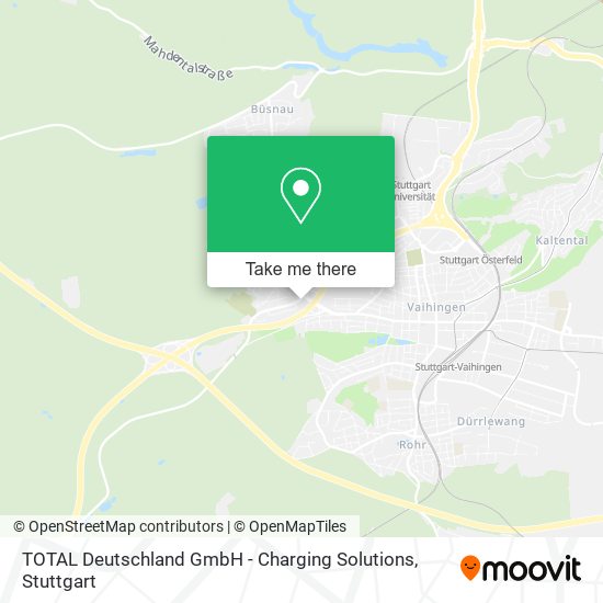 TOTAL Deutschland GmbH - Charging Solutions map