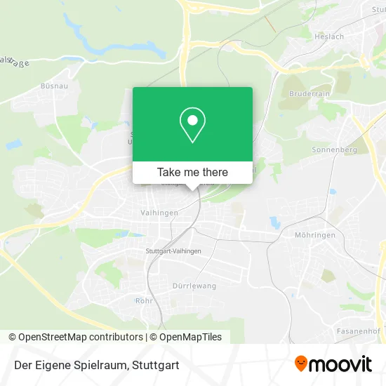 Карта Der Eigene Spielraum