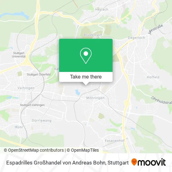 Карта Espadrilles Großhandel von Andreas Bohn