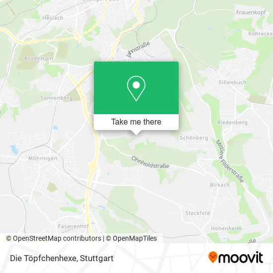 Карта Die Töpfchenhexe