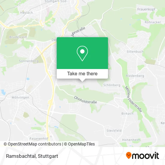 Карта Ramsbachtal