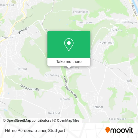 Карта Hitme Personaltrainer