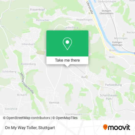 Карта On My Way Toller