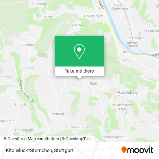 Карта Kita Glück*Sternchen