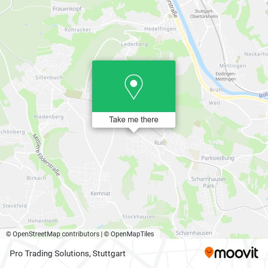 Pro Trading Solutions map