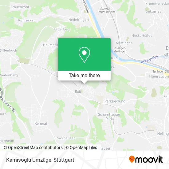 Карта Kamisoglu Umzüge