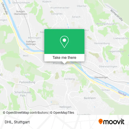 Карта DHL