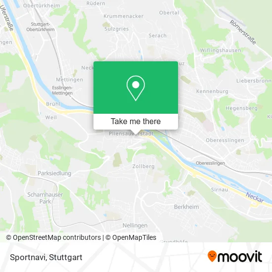 Карта Sportnavi