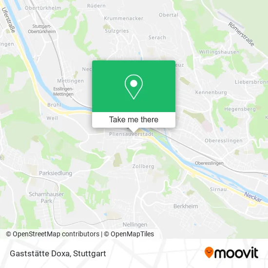 Карта Gaststätte Doxa