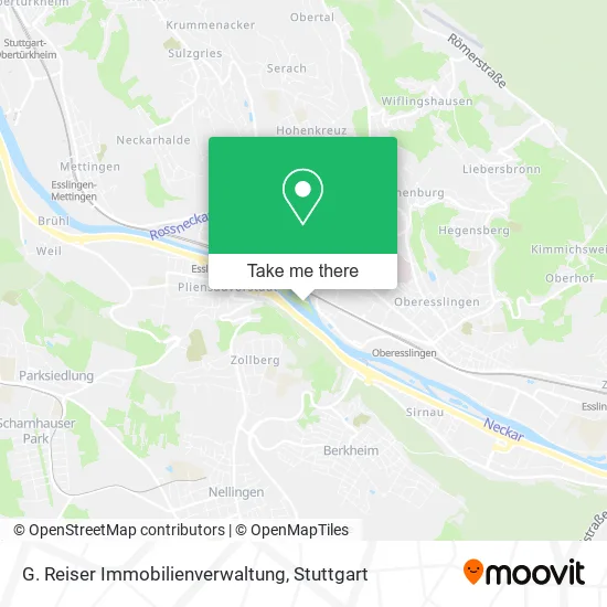 Карта G. Reiser Immobilienverwaltung
