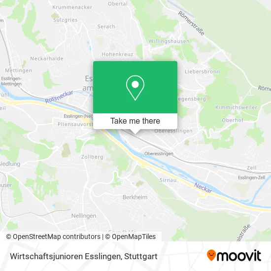 Карта Wirtschaftsjunioren Esslingen
