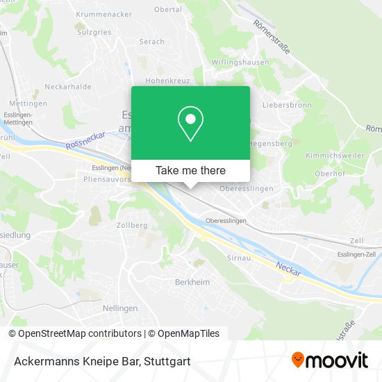 Ackermanns Kneipe Bar map