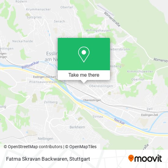 Карта Fatma Skravan Backwaren