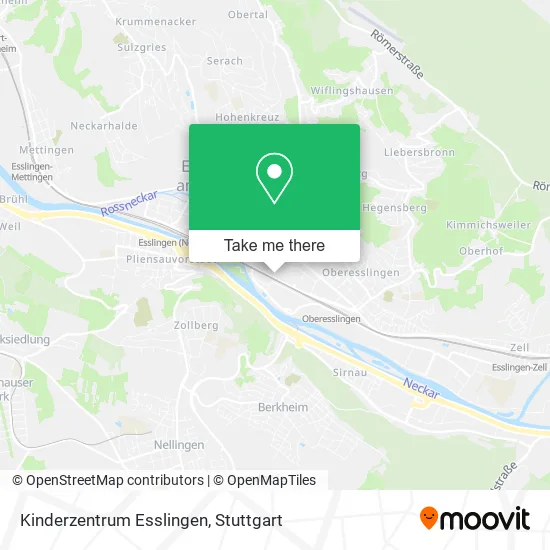 Карта Kinderzentrum Esslingen