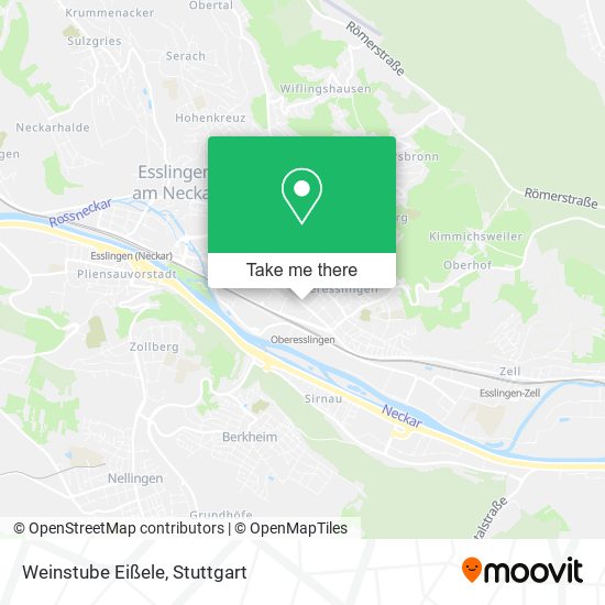Карта Weinstube Eißele