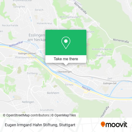 Eugen Irmgard Hahn Stiftung map