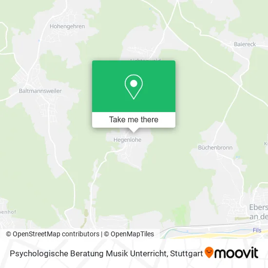 Карта Psychologische Beratung Musik Unterricht