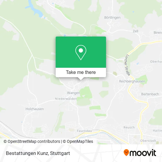 Карта Bestattungen Kunz