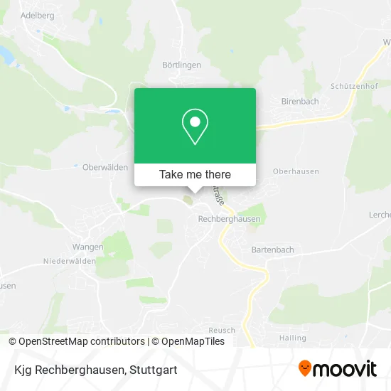 Карта Kjg Rechberghausen