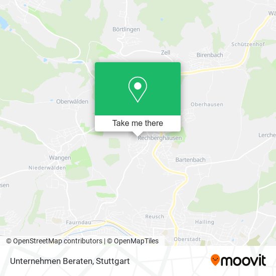 Unternehmen Beraten map