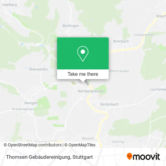Карта Thomsen Gebäudereinigung