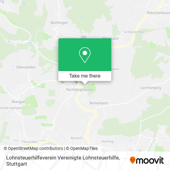 Lohnsteuerhilfeverein Vereinigte Lohnsteuerhilfe map