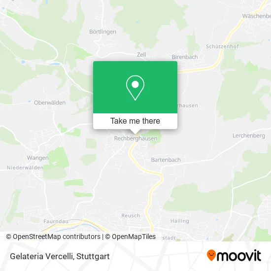 Карта Gelateria Vercelli