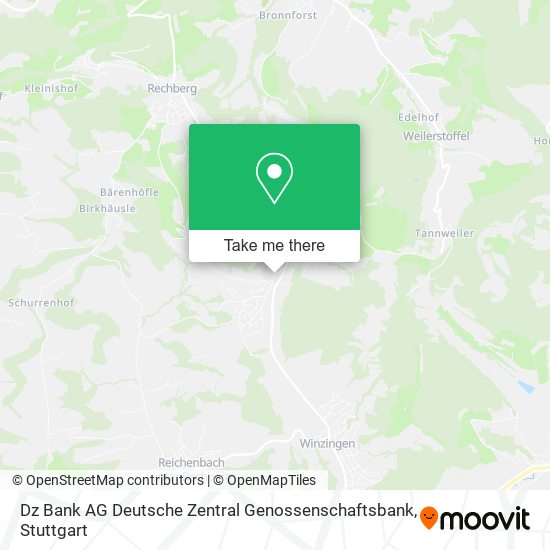 Dz Bank AG Deutsche Zentral Genossenschaftsbank map