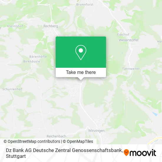 Карта Dz Bank AG Deutsche Zentral Genossenschaftsbank
